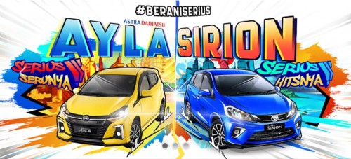 Daihatsu Bandung Launching New Ayla MC & New Sirion MC 