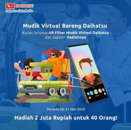 Daihatsu Bandung Mudik Virtual Bareng Daihatsu