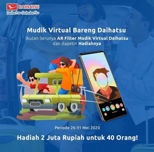 Daihatsu Bandung Mudik Virtual Bareng Daihatsu 