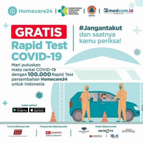 Daihatsu Bandung Rapid Test Covid-19 Gratis 