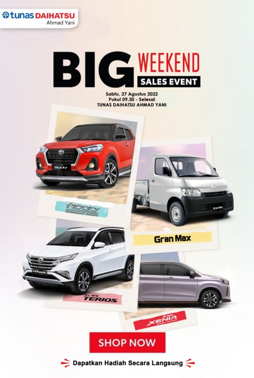 Daihatsu Bandung Weekend Sale Tunas Daihatsu 