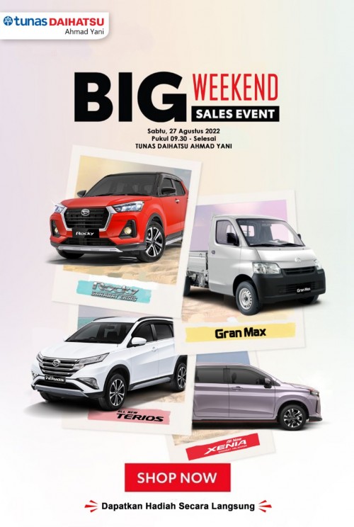 Daihatsu Bandung Weekend Sale Tunas Daihatsu